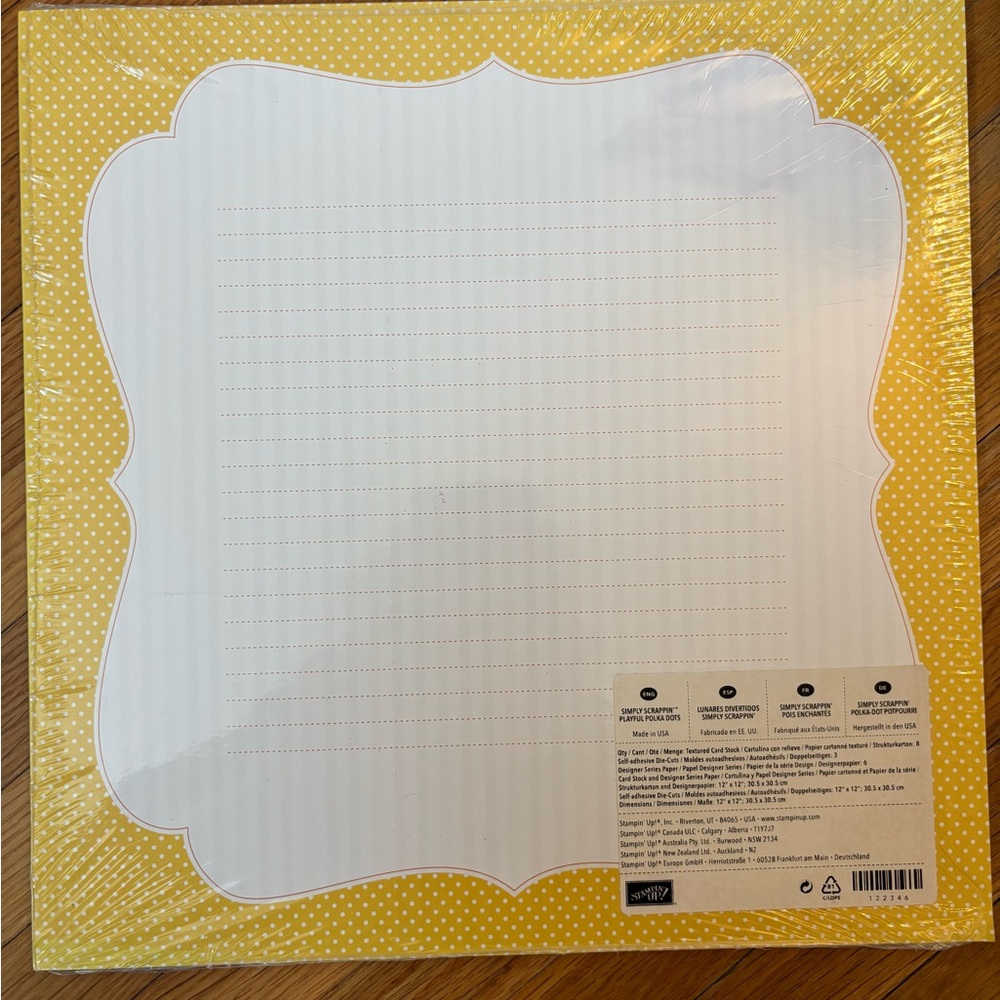 Stampin' Up! - Simply Scrappin - Playful Polka Dots